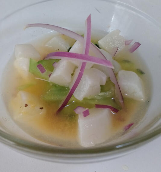 Scallop and Passionfruit Ceviche